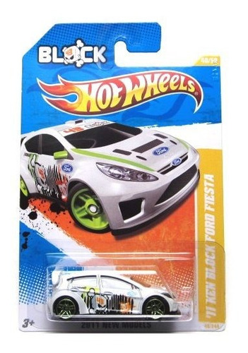 Ruedas Calientes 2011 11 Ken Block Ford Fiesta White 2x3o4