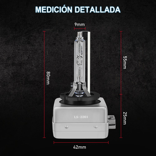D1s Led Blanco Headligh 35w Luz De Cruce De Xenón Hid 6000k