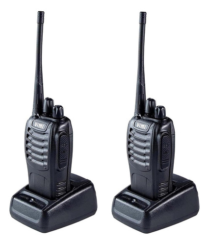 Vimi Dos Radios De Dos Vias Walkie Talkie Recargables Con Au