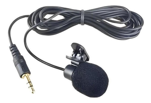 Microfone De Lapela Antirruído P2 Condensador Omnidirecional