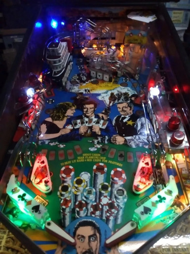 Flipper Pinball Maverick Con Algunos Leds Único. (Usado)