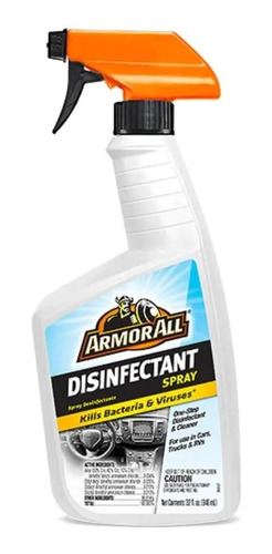 Desinfectante Armorall Spray Elimina Virus Y Bacterias