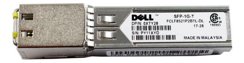 Transceiver Dell 1gb 1000base-t Rj45 Sfp-1g-t P/n 407-bbos