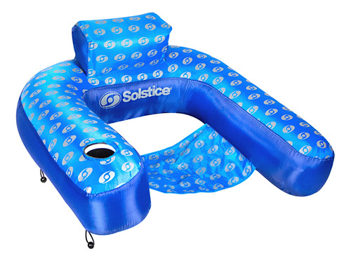 Swimline Solstice - Flotador De Tela Extra Grande Cubierto .