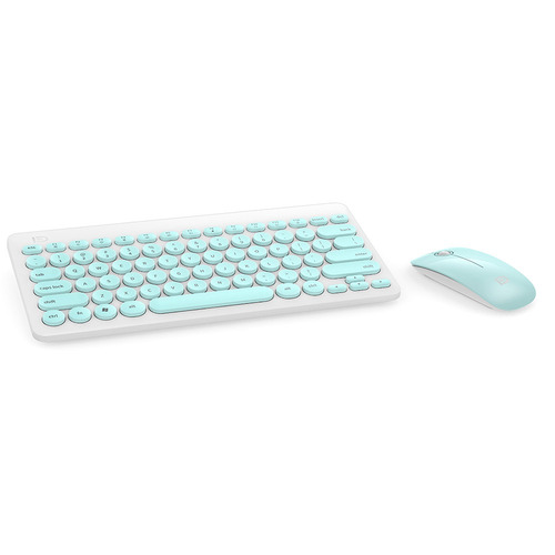 Imagem 2 de 2 de Fd Ik6620 Ultrafino 2.4g Teclado Sem Fio Set Mouse Gaming