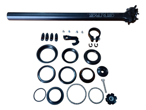 Cuadro 29 De Aluminio, Frente Cónico, Eje De 9 Mm Y Boost Azul 9 Mm M/17