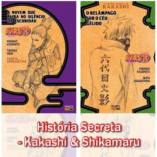 Naruto Light Novel A História Secreta de Shikamaru Panini Novo