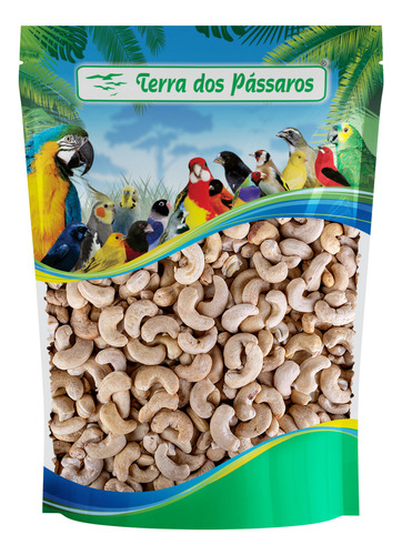 Castanha De Caju Para Pássaros - Crua - 100 Gramas