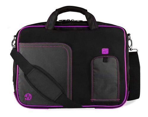 Bolso Bandolera Para Portatil Lenovo Yoga Ideapad Morado