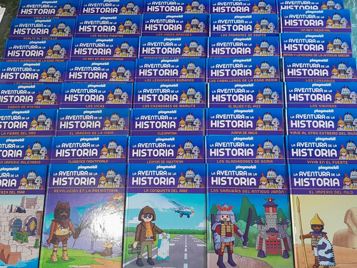 Colección La Aventura De La Historia Playmobil X 40 Libros (Usado)