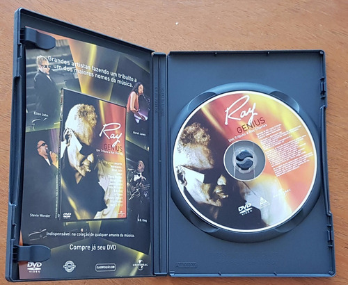 Dvd Ray Genius - Um Tributo A Ray Charles (Usado)