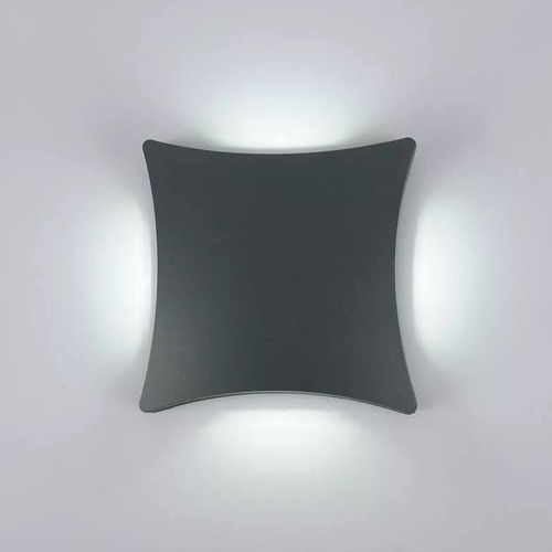 Lampara Pared Aplique Moderna Decorativa Luz Fria 8w 6500k