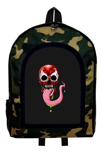 Mochila Camuflada Venom Nueva Colección Modelo 34