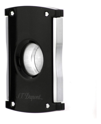 Cortador De Puros St Dupont Xtend Maxijet Negro De Doble Hoj