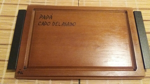 Tabla Asado Personalizada En Cedro