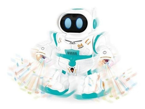 Robô Inteligente Dançarino Brinquedo Eletrônico Max Dance Cor Branco Personagem Max Dance - Robot 04