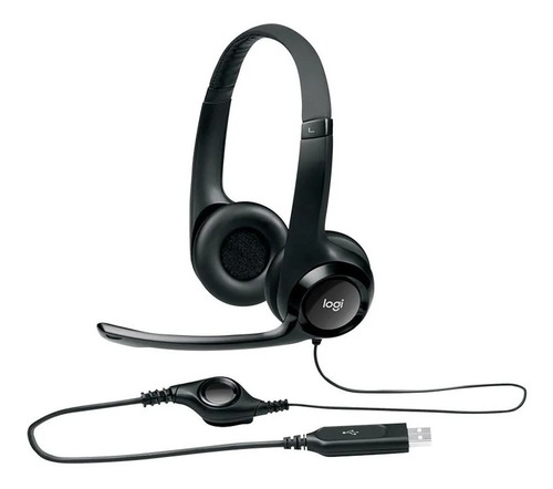 Imagen 3 de 6 de Auricular Usb Logitech H390 Micrófono Home Office
