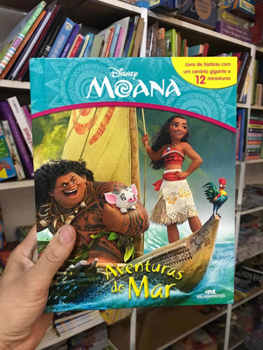 Moana - Aventuras Do Mar - 12 Miniaturas Exclusivas