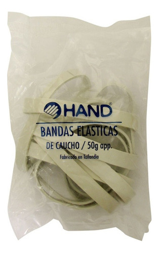 Bandita Elastico Billete Blanco  Ancho 50 Gr Hand