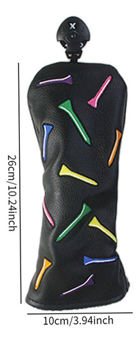 Funda Protectora Para Palos De Golf, Funda De Ut Negro