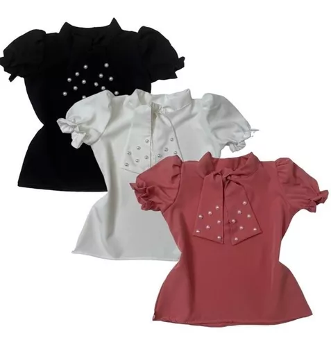 Comprar Blusa Infantil de Lese Bia Bege - Mini Piks