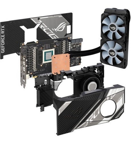 Imagen 4 de 5 de Nuevo-asus-geforce-rtx-3080-ti-republic-of-gamers-strix-lc-g