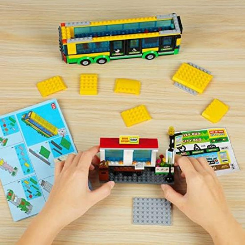 Kit De Construcción De Estación De Autobuses Del Centro De L