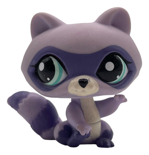 Mapache Raccoon #1957 Littlest Pet Shop Lps Hasbro Little (Usado)