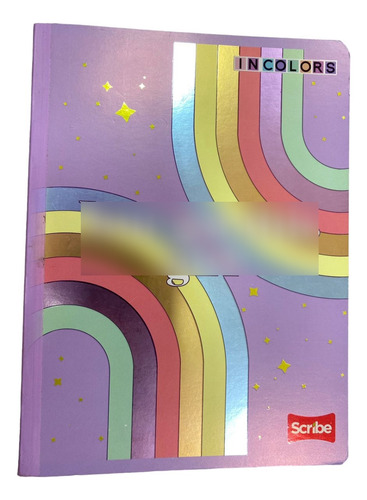 Cuaderno Cosido Scribe Incolors 100h Rayado Motivos