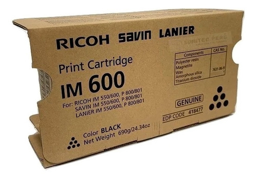 Toner Ricoh Im600 Original 