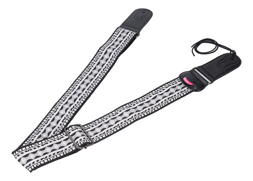 Guitarra Ethnic Bass Strap De 2 Polegadas De Comprimento Aju
