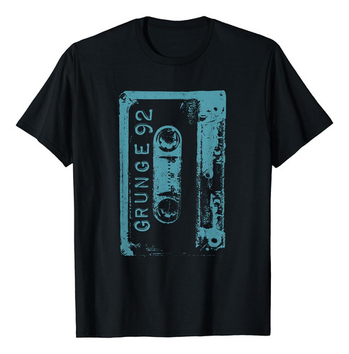 Grunge 90s Vintage Concierto Mixtape Retro Playera