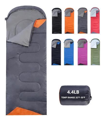 Saco De Dormir Impermeable Para Mochila - Ligero Y Cómodo