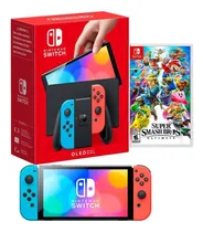 Comprar Consola Nintendo Switch Oled Neón  Super Smash Bros.