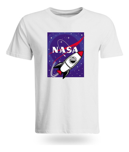  Camiseta Nasa Astronauta Logo Para Adultos Unisex Obsequios