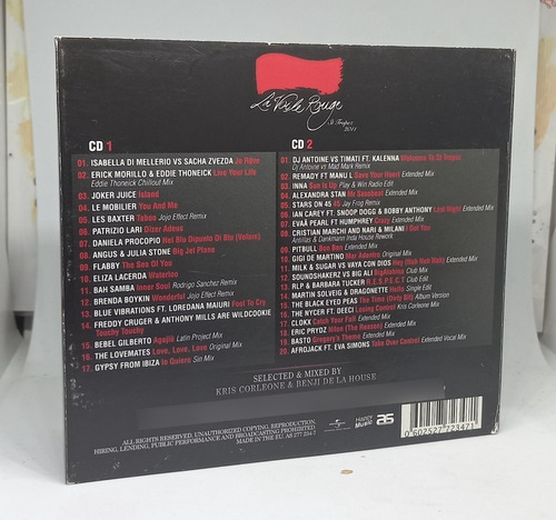 Cd La Voile Rouge - St Tropez 2011 (2 Cd´s)