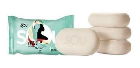 Imagem 2 de 4 de 10 Sabonetes Natura Sou Cremoso Hidratante