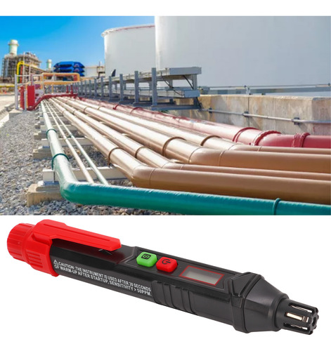 Detector Fugas De Gas Localización Alta Sensible Con Alarma