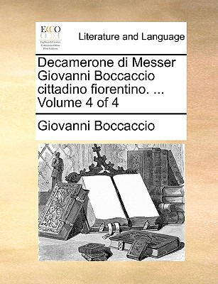 Libro Decamerone Di Messer Giovanni Boccaccio Cittadino F...