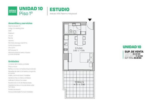 Departamento En Venta Palermo 1 Ambiente