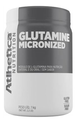 Glutamina Micronized 1kg - Atlhetica Nutrition