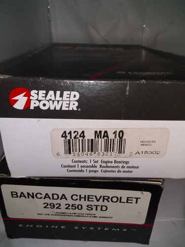 Concha Bancada Chevrolet 250/292 Std Y 010