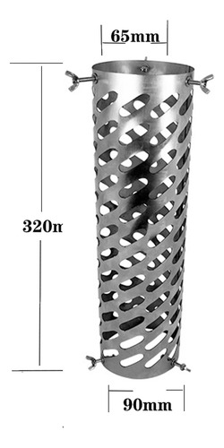 Tubo De Chimenea Para Tienda De Leña Con Codo Recto De Acero