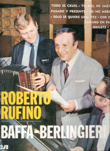 Roberto Rufino-baffa-berlingieri:gran Encuentro / Vinilo Rca