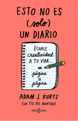 Libro Esto No Es Solo Un Diario En Coral Fluor - Adam J K...