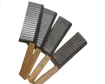 Comprar Cuchillo Cortador Ondulador Papas Fritas Acero Inoxidable