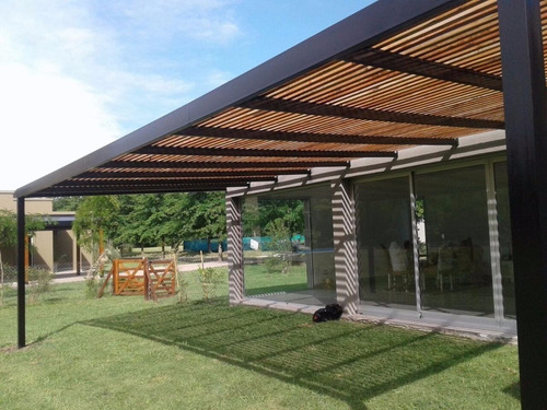Imagen 8 de 10 de Techo Policarbonato Garage Pergola Cochera Cerramiento