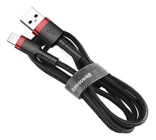 Imagen 10 de 10 de Cable iPhone 1 Metro Usb Lightning P/ iPhone 7 8 X 11 12 13