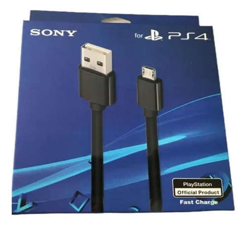 Cable De Carga Y Datos Oficial Play 4 Ps4 Oficial Original 