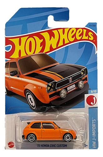 Hotwheels Honda Civic 73 Custom